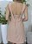 Vestido Valéria marrant bege delicado - Imagem 3