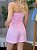 Conjunto feminino alfaiataria short e blusa tomara que caia Rosa - Imagem 2