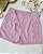 Shorts alfaiataria botão encapado rosa - Imagem 2