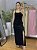 Vestido Suzana alfaiataria decote costas preto - Imagem 2