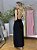 Vestido Suzana alfaiataria decote costas preto - Imagem 3