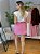 Shorts Saia em Linho Rosa - Imagem 3