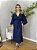 Vestido Midi de Linho marinho - Imagem 2