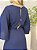 Vestido Midi de Linho marinho - Imagem 4