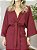 Vestido Midi de Linho Marsala - Imagem 5