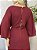 Vestido Midi de Linho Marsala - Imagem 4