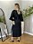 Vestido Midi de Linho Preto - Imagem 3