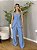 Conjunto calça e colete azul - Imagem 1