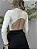 Body Feminino Gola Alta Manga Longa Costas Nuas - Imagem 1