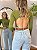 Body Feminino Gola Alta Manga Longa Costas Nuas Verde Oliva - Imagem 1