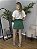 Shorts Saia Feminino Linho Verde Bandeira - Imagem 2