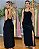 Vestido Midi Elegante Costas Abertas - Imagem 1