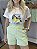 Shorts Alfaiataria Verde Menta Feminino - Imagem 3