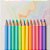 Lápis de Cor Art-Color Pastel 12 Cores Compactor - Imagem 4