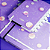 Caderno Purple Galaxy by Gocase Caderno Inteligente - Imagem 1