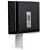 Dispenser p/hig. rolao 300/500m. preto Street - Nobre - Imagem 2