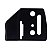 Chapa Lateral Interna do Sabre p/ Motosserra  VSL450/550/550P/VS500/VS560 - Imagem 1