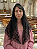 Véu Católico pra Missa Preto Santa Priscila Oval Triangular - Imagem 1
