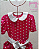 Vestido Modesto Pink Poá - Imagem 3