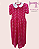 Vestido Modesto Pink Poá - Imagem 1