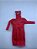 Boneco De Pano Vermelho Feminino Un - Imagem 1