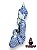 Buda Pintura Grega Azul C/ Strass Em Resina 20Cm - Imagem 2