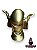 Buda Sorridente Dourado 10Cm - Imagem 2