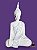 Buda Tibetano Colorido 10Cm Em Resina - Imagem 1