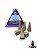 Incenso Cone Cascata Golden Nag Vijayshree Seven Chakra - Imagem 1