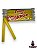 Vela Palito N,3 20G 8Un/Pct - Amarela - Imagem 1