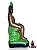 Caboclo Pena Verde 20Cm - Imagem 2