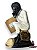 Imagem Resina Media 26Cm Preto Velho Candomble - Imagem 2