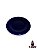 Prato Louca Pao Azul Escuro 14Cm - Imagem 1