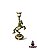 Castical Cavalo Bronze E Madreperola - Imagem 1