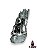 Ganesh Prata Com Glitter Peq - Imagem 7