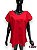 LANCAMENTO Camisu Tricoline Vermelha Tam G - Imagem 1
