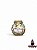 Vidro Pocao Harry Potter N.5 Snail Shell 60mm Redondo Un - Imagem 2