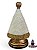 Nossa Senhora  Aparecida Perolada Gesso 40cm - Imagem 2