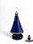 Nossa Senhora  Aparecida Azul Strass Gesso 15cm - Imagem 2