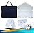 Kit Aprendiz Maçom (Bolsa + Avental + Luvas Brancas) - Imagem 1