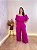 MACACÃO ALIA PLUS SIZE FÚCSIA - Imagem 1