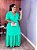 VESTIDO LEANDRA MANGUINHA VERDE CLARO - Imagem 3