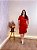 VESTIDO RIBANA MANGUINHA PLUS SIZE - Imagem 3