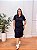VESTIDO RIBANA MANGUINHA PLUS SIZE - Imagem 1