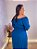 VESTIDO LONGO RAFA PLUS  SIZE MANGA LONGA - Imagem 6