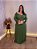 VESTIDO LONGO RAFA PLUS  SIZE MANGA LONGA - Imagem 1