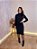 VESTIDO CANELADO MIDI SLIM - Imagem 1