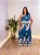 VESTIDO LONGO MARINA NULA MANGA PLUS - Imagem 1