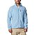 Jaqueta Columbia Masculina Fleece Fast Trek Azul Claro - Imagem 1