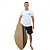 Prancha Skimboard Sonrisal Raso Surf Madeira Naval 96cm - Imagem 2
